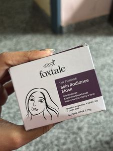 Foxtale Purple skin radiance mask