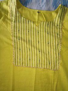 Embroidered Kurta Set