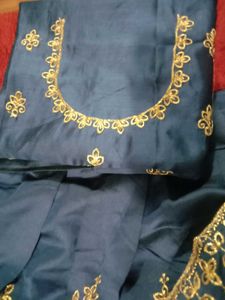 Heavy Zari Work Lehenga Choli Set