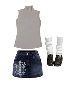 White Turtleneck Cutleeves Top