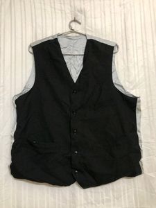 Black Formal Waistcoat