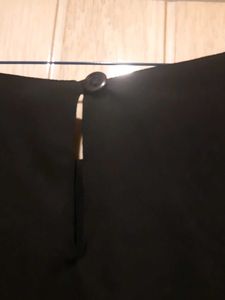 Elegant Black &amp; White Print Top