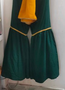 Branded Janasya Green Sharara