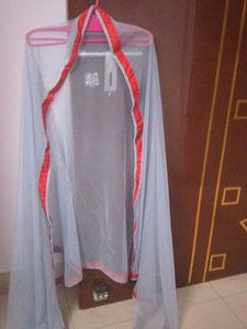 Red &amp; grey Dupatta