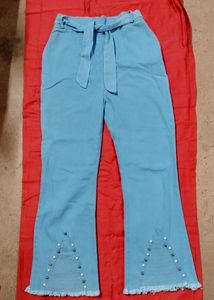 Light Blue Flare Jeans