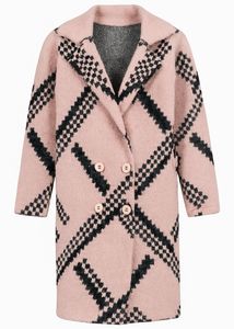 Pink Patterned Coat