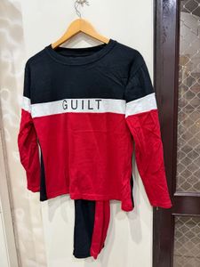 Colorblock Long Sleeve Top