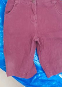 Frayed Hem Denim Shorts