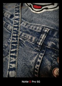 Denim Minnie Mouse Dungaree