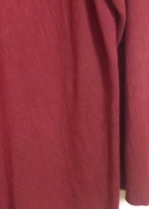 Burgundy Long Sleeve Top