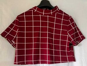 Chic Checkered Co-ord Set With Pencil Skirt