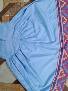 Burkha   (  light Sky Colour )