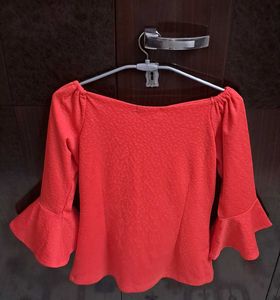 Coral Bell Sleeve Top