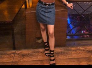 Blue Mini skirt