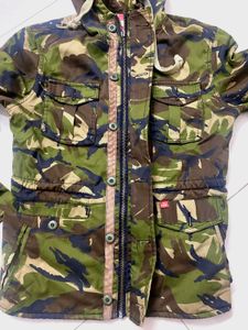 Camouflage Puma Hooded Jacket