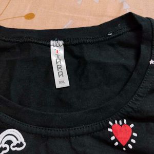 Mickey Mouse Print Tee