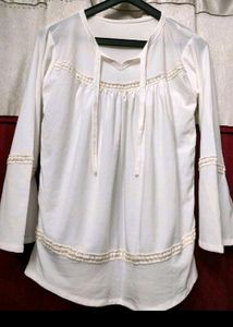New Beautiful Off White Top