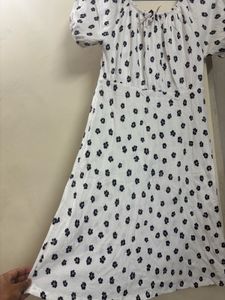 Floral Print Midi Dress