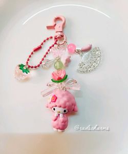 Sanrio Piano Keychain