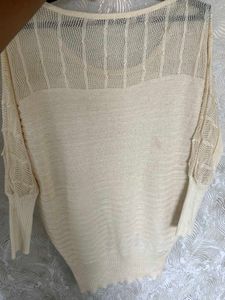 White Net Top