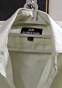 U.S. Polo Assn. Light Green Shirt