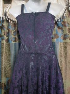 Gothic Polka Dot Party Dress