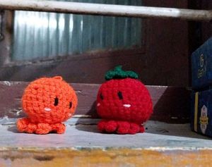 Crochet Plush Toy (Octopus)