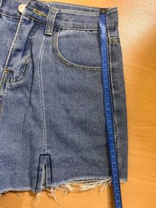 Trendy High waisted Jean Shorts