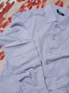 SHEIN Lavender Shirt