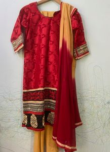 Red Salwar Set