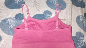 Pink Sports Bra