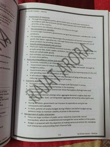 Divine Classes Economics 12th