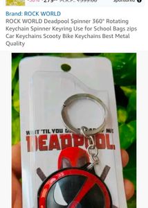 Deadpool Keychain