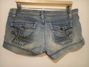Streetwear Denim Shorts 32"-34"