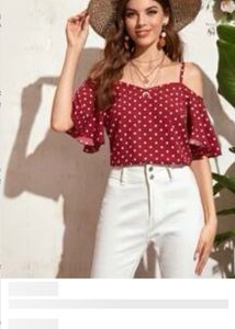 Polka Dotted Top
