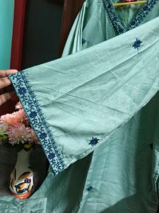 Elegant Embroidered Kurta Set