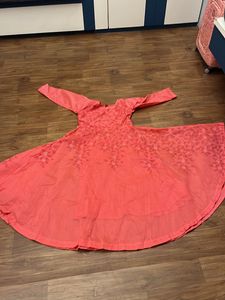 Unused Full Gher Embroidery Anarkali Kirti