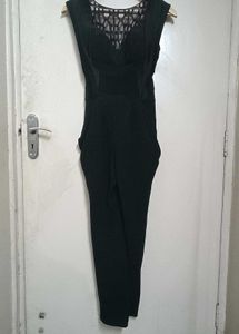 Chic Black Luxury Designer Jumpsuit