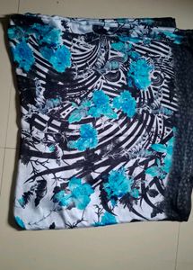 Floral Print Saree