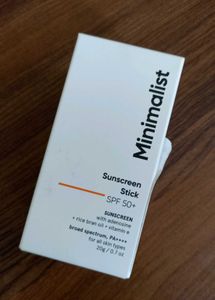 Minimalist Sunscreen Stick SPF 50 20Gm