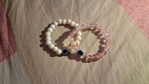 Evil Eye Beaded Bracelet Set
