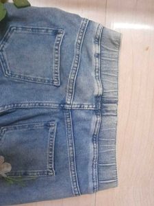 Pull-On Denim Jeggings