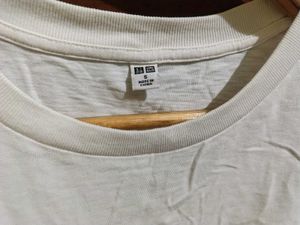 Combo Of H&amp;M Crop Tee &amp; UNIQLO Te