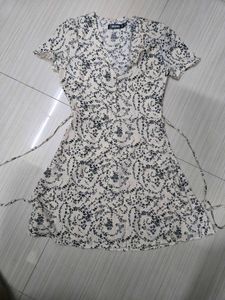 Floral Print Mini Dress