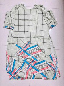 Patterned Tunic Dress