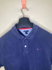 Tommy Hilfiger Navy Blue Polo T-Shirt