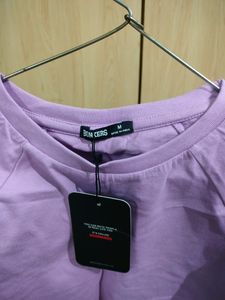 Girls Crop Shirt In Chax Design