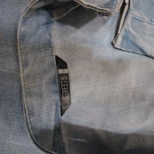 Denim Mini Skirt