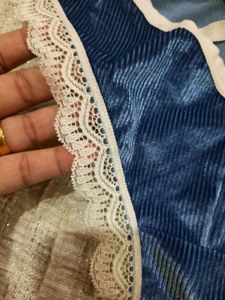 Blue Velvet &amp; Lace Lingerie