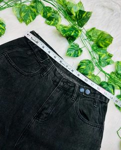 Black Wash Denim Jeans